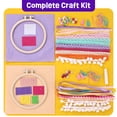 thumbnail image 2 of Dream Catcher Kids' Felt Craft Kit - 2-Pack Sewing Set for Arts & Crafts - Fun Gift for Teens, 2 of 6