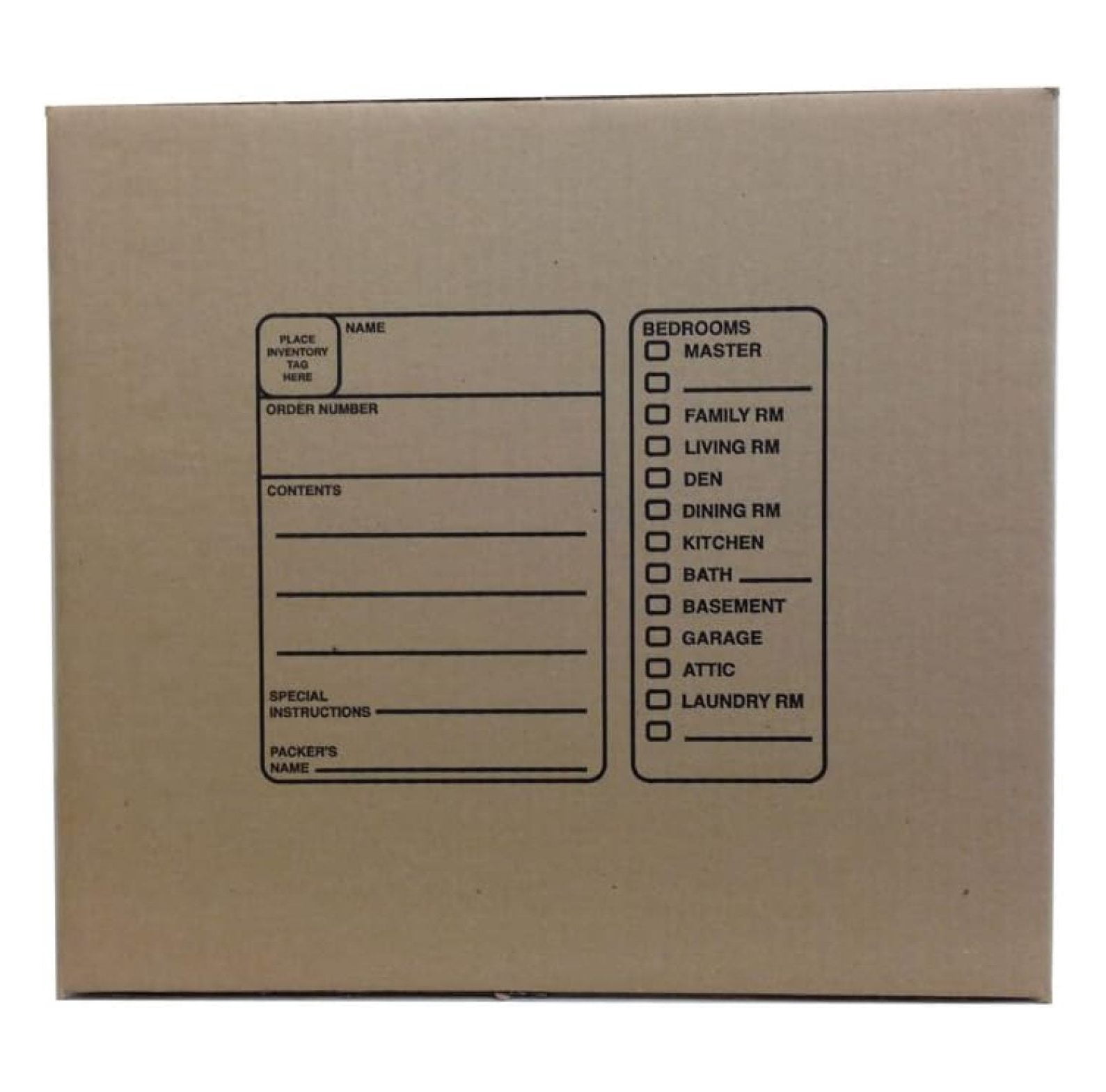 18 X 18 X 16 Inches Genuine Medium Moving Boxes (Pack of 10)