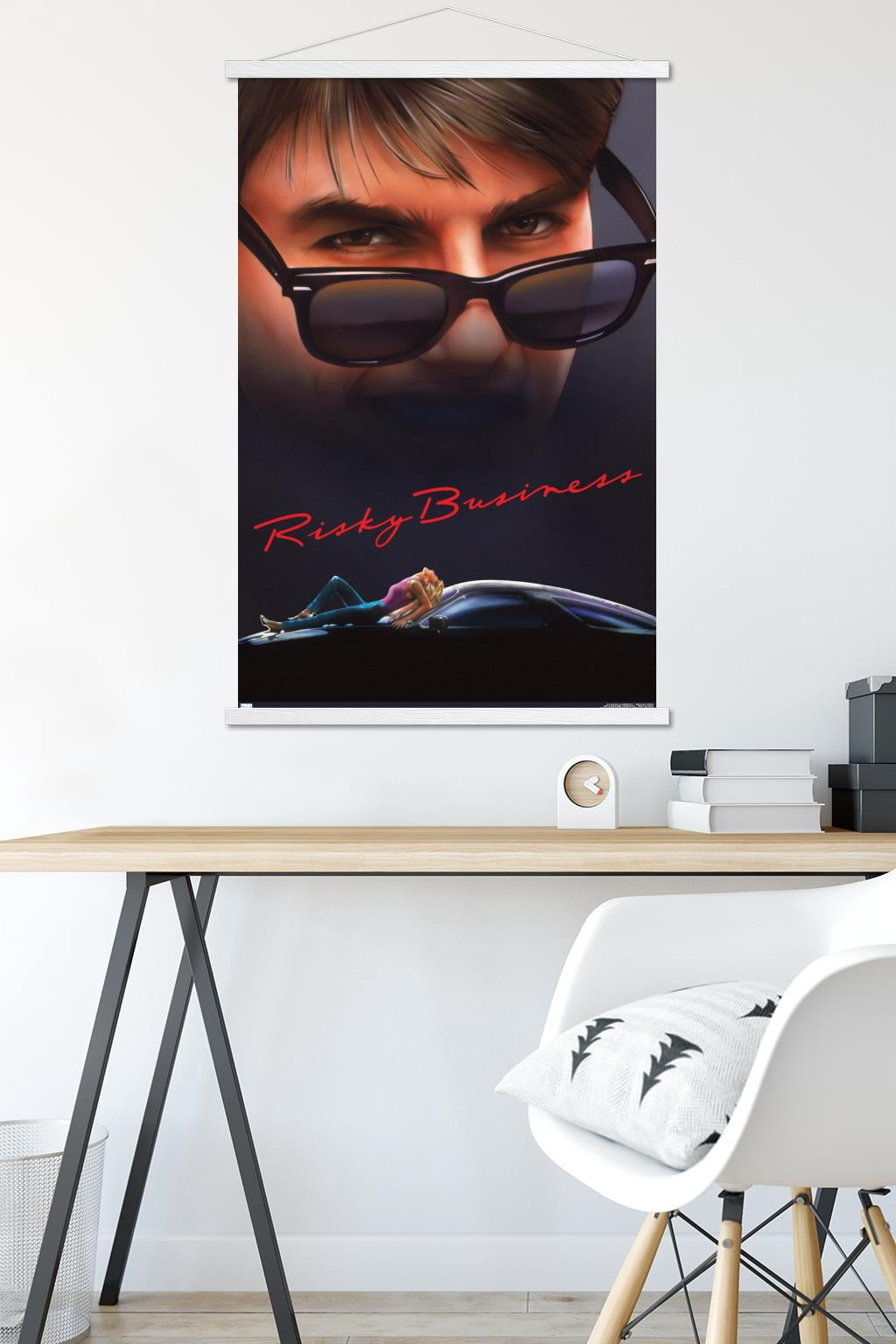 Risky Business - One Sheet Wall Poster with Magnetic Frame, 22.375" x 34"