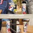 thumbnail image 7 of 30 Oz Tumbler Watercolor Flowers Tumbler with Lid and Straw, Birthday Gift Cup for Friend Women Men Coffee Travel Mug Thanksgiving Day Halloween Christmas Gift Water Bottle, 7 of 7