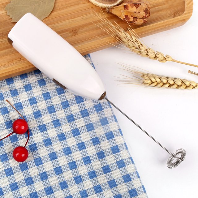Electric Egg Mixer Electric Coffee Whisk Handheld Stainless Steel Foam Maker Milk Foamer Egg Mixer For Kitchen Cooking