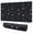 Black Sun Moon-1, variant on Long Mouse Pads for Desk,Black Sun Moon Star Geometry Hand Desk Mats on Top Of Desks, Desk Mouse Pad Extra Large with 3mm Non-Slip Base and Stitched Edge for Gaming,Work,Home 31.5"x11.8"