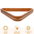 thumbnail image 4 of Miangastore Billiard Ball Storage Rack Snooker Fixing Rack Wood Pool Table Part Triangle Billiard Holder, 4 of 9