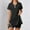 Black, variant on Athletic Tennis Dress for Women with Bulit-in Shorts Comfortable Breathable Stretchy Summer Dresses for Outdoor (Blue XXS)