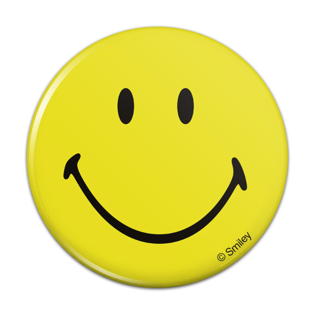 Pin Button Badge Ø25mm 1" Smiley Happy 