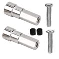 thumbnail image 2 of RC Car Rear Wheel Axle,  Rear Wheel Axle for WPL RC Car Accessory Easy To Install RC Car Rear Wheel Axle for WPL  for WPL D12 1/10 RC Car, 2 of 8