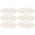 thumbnail image 4 of Posavasos Redondos Y Gruesos, Almohadilla Aislante Creativa, Tapete Para Mesa De Cocina, Suministros Para El Hogar, 6 Uds., 4 of 7