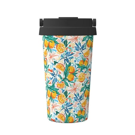 

Junzan Colorful Fruits for Stainless Steel Vacuum Insulated Tumbler - Reusable Insulated Cold Brew Iced Coffee Cup Thermos -Gifts for Women Men Him Her