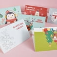 thumbnail image 3 of 24pcs Christmas card series, Christmas greeting card set with envelope stickers - Style:Style 3, 3 of 5
