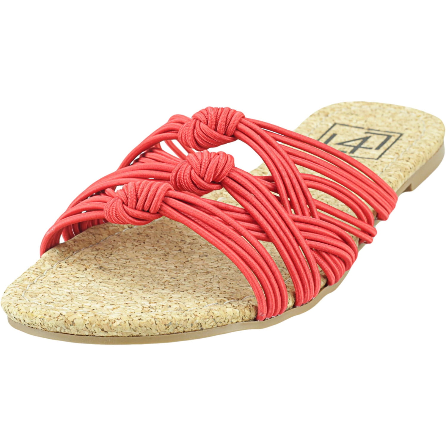 coral sandals