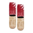 thumbnail image 3 of CafePress - North Carolina Textured Crazeh Paisleh Aged Copy. - Unisex Novelty Printed Crew Adult Socks, 3 of 5
