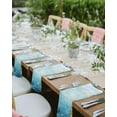 thumbnail image 4 of Cloth Napkins Summer Ocean Starfish Flower Washable Soft Kitchen Dinner Napkin Set of 8,Watercolor Coastal Marine Theme Reusable Cocktail Napkins for Wedding Holiday Party Event,20x20In, 4 of 7