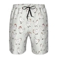 thumbnail image 3 of Goofa Funny Chicken Printed Mens Swim Trunks Summer Quick Dry Short Beach Swimwear Bathing Suits-Small, 3 of 9
