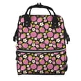 thumbnail image 1 of Disketp Strawberry Mochila de Pañales de Gran Capacidad con Múltiples Bolsillos, Mochila de Viaje Multifuncional para Bebé, Unisex, Moderna y Resistente, 1 of 6