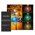 thumbnail image 5 of Bxaolu Wind Chimes - Solar Pendant Light Wind Spinners Solar Wind Chime with 7 Colors Changing Solar Lights Wind Bling Crystal Ball Light LED Light Decoration, 5 of 9