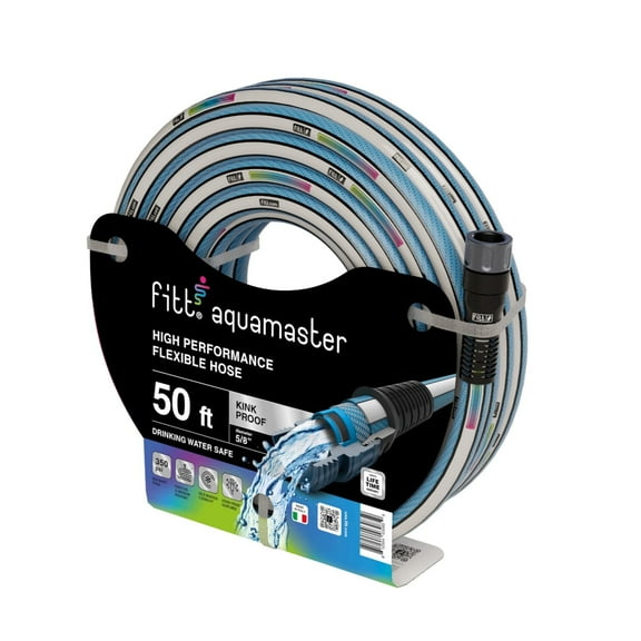 FITT NTS Aquamaster 5/8"x 50' High Performance Flexible Garden Hose