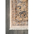 thumbnail image 3 of nuLOOM Roxie Fringe Vintage Area Rug, 7' 10" x 10', Blue, 3 of 3
