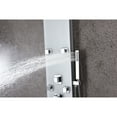 thumbnail image 3 of ANZZI Rhaus 6-Jetted Full Body Shower Panel with Heavy Rain Shower in White, 3 of 5