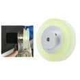 thumbnail image 3 of Premium Aluminum Alloy & Silicone Length Measuring Wheel, 6mm Aperture Encoder Accessory for Stable Speed/Position Measurement on Length Meters, Rolling Encoders, Plates, Tubes & Belts - Low Noise,, 3 of 7