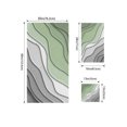 thumbnail image 4 of Sage Green Grey Ombre Bath Towels for Bathroom Set,Luxury Microfiber Towels Gifts for Women,Beach Kitchen Hand Hair Face Towel and Dish Washcloth,Modern Abstract Art Aesthetics Towels+Set, 4 of 7