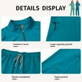 thumbnail image 4 of VIAOLI Medical Scrubs Set - Stretchy Poly-Spandex with Pockets, for Medical Uniform Women, S-XXL Multi-Color, 4 of 6