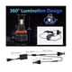 thumbnail image 5 of Car LED RGB Headlight APP Bluetooth-Compatible Control Multi Colors LED Fog Lights Bulbs ,H8 H9 H11, 5 of 5