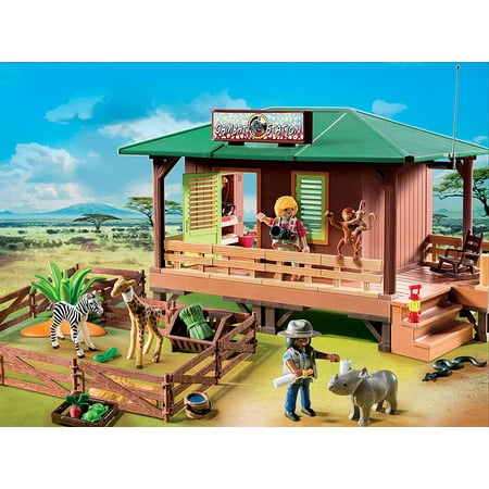 PLAYMOBIL Ranger Station with Animal Area