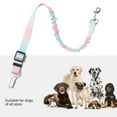 thumbnail image 5 of 3lots Secure Dog Car Leashes Durability Nylons Dog Belt Pet Safety Seatbelt Canine for Driving Pet Safety Belt, 5 of 8