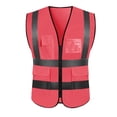 thumbnail image 1 of Agiferg High Visibility Running Reflective Vest Security Equipment Night Work Tops, 1 of 1