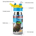 thumbnail image 3 of Ninjago Kids Water Bottle with Silicone Straw And Spill-Proof Lid, Stainless Steel Double-Wall Vacuum Insulated Water Bottles for Boys Girls, 3 of 8