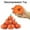 Orange, variant on YIMWNYI 8PC Artificial Pumpkins Mini Fake Pumpkins for Halloween, Thanksgiving Decorations, Harvest-Themed Party Decor, Faux Pumpkins for Table Centerpieces, Autumn Wreaths, and Floral Arrangements
