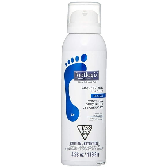 Loción FOOTLOGIX Cracked Heel Formula de 125 ml para piel seca