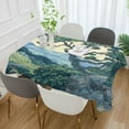 thumbnail image 2 of Yayeee Tablecloths 60" x 108" Rectangle Wrinkle Resistant Party Table Cover, Retro Tree, 2 of 8