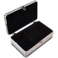 thumbnail image 4 of Leeber 86898 Elegance Silver Antique Silver Jewelry Box With Jeweled Lock, 4 of 11