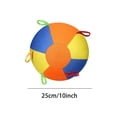thumbnail image 3 of Calming Jumbo Ball for Dogs | Herding Ball with Tabs | Durable Tear-resistant Inflatable Big Balls | Heavy-Duty Herding Balls with Straps for Dog Agility Equipment Outdoor Play Exercise, 3 of 7