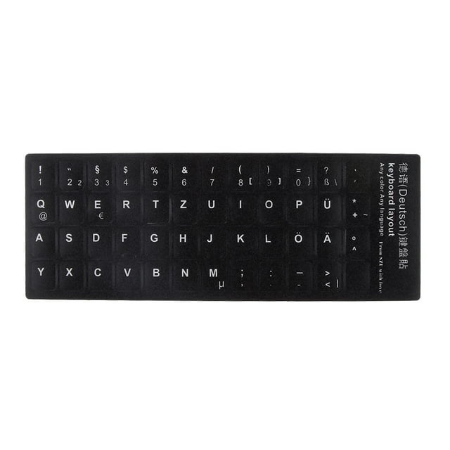 Protección adhesiva de cubierta del teclado Soledad para computadora portátil de 10-17 pulgadas pegatinas de teclado
