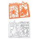 thumbnail image 4 of Troquel de corte de acero al carbono para Halloween, bruja, murciélago, araña, álbum de recortes, papel gofrado, fabricación de tarjetas, plantilla, decoración, borde de tarjeta, manualidades, 4 of 4