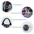 thumbnail image 5 of FORMRS Women's Travel Backpack Purse Anti-Theft Hidden Pockets Casual Shoulder Bag, Puprle Ethereal Floral Harmony, 5 of 7