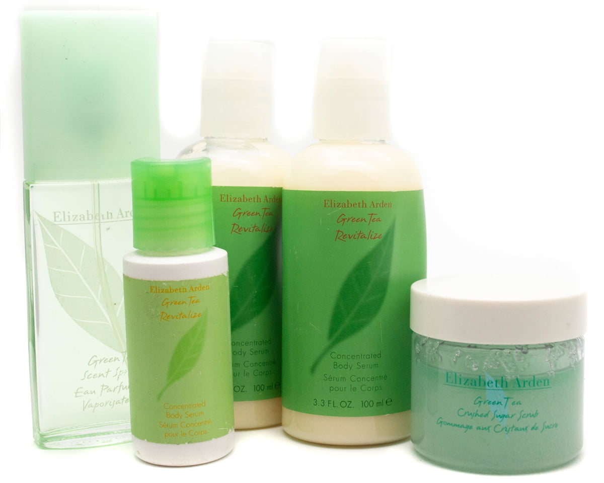 Elizabeth Arden Green Tea Gift Set Scent Spray, Revitalize Body Serum