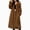 Yellow, variant on Women's Faux Fur Coat Shawl Collar Long Sleeve Maxi Length Single Button Warm Winter Jacket with Pockets Elegant Casual Fluffy Outerwear Yellow