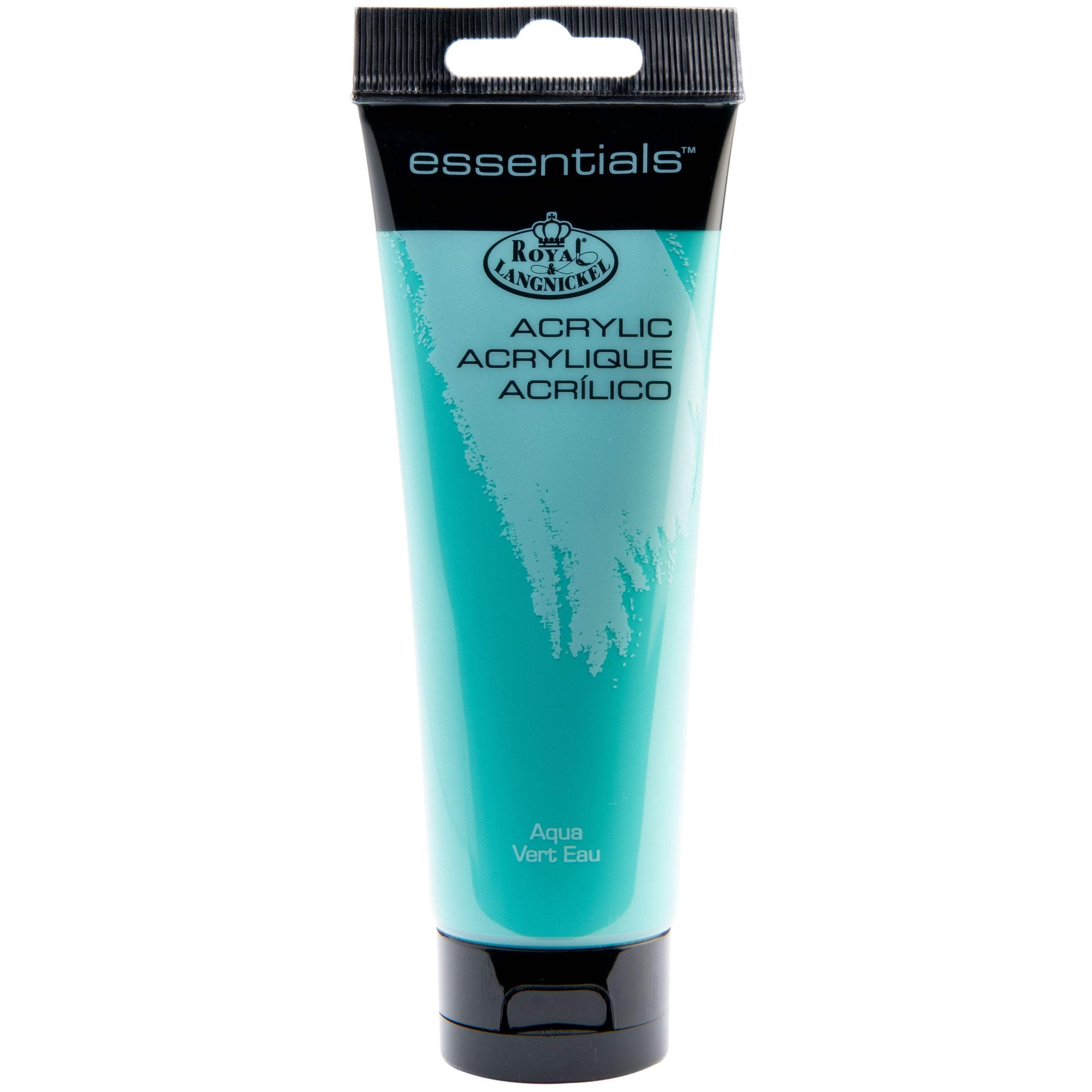 (2 pack) Royal & Langnickel Essentials Acrylic Paint - Aqua, 120ml