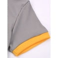 thumbnail image 6 of WIBACKER Pajamas for Boys Excavator Short Sleeves 2-Piece PJs Set Kids Rib Knit Sleepwear Size 2-9 Years, 6 of 10