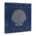 thumbnail image 4 of Stupell Industries Clam Shell on Blue Coastal Painting Gallery Wrapped Canvas Art Print Wall Art, 24 x 24, 4 of 8
