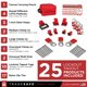 thumbnail image 2 of Kit de lotería eléctrica Lockout Tagout TRADESAFE, 120 V-600 V, 2 of 8
