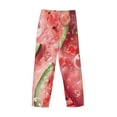 thumbnail image 3 of Lsque Refreshing Watermelon Slices Print Men's Pajama Pants, Lounge Pant - Comfortable Home Wear,Elastic Waistband, Stylish Design-Medium, 3 of 9
