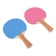 thumbnail image 1 of Paletas De Tenis De Mesa, Agarre Cómodo, 7 Capas De Madera, Juego De Paletas De Tenis De Mesa Rosa Y , Goma Con Estuche De Almacenamiento Para Interiores, 1 of 7