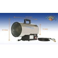 thumbnail image 5 of Flame King Propane Heater, Forced Air Portable Propane Heater, 60K BTU, 1,500’ Coverage, 5 of 13