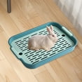 thumbnail image 6 of Rabbit Litter Toilet Bunny Potty Trainer Corner for Chinchillas Pet Accessories green small, 6 of 8