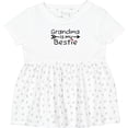 thumbnail image 3 of Inktastic Grandma is My Bestie Girls Baby Dress, 3 of 5