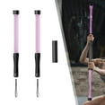 thumbnail image 6 of TTETTZ 2 Pieces Fitness Battle Ropes Improve Strength Cardio Portable Training Rope Pink, 6 of 9